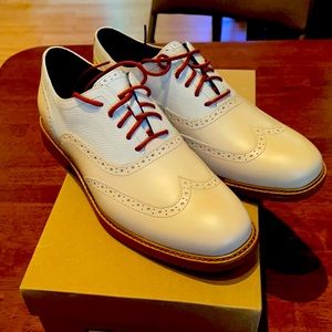 Cole haan white oxfords size 8